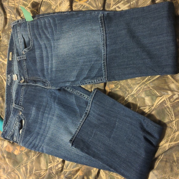 Silver Jeans 22 Dark Wash Bootcut Jeans - Picture 16 of 16